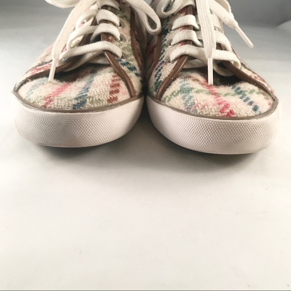 Coach Tattersall Wool Sneakers - Picture 2 of 8